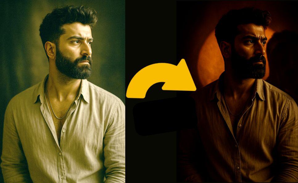 Cinematic Moody Portrait Prompt Free Download