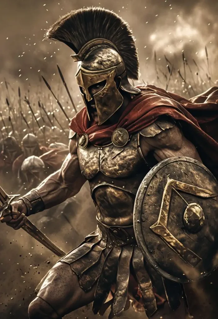 Spartan Warrior 4k Android Mobile Wallpaper
