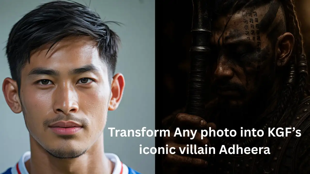Transform your photo into KGF’s iconic villain Adheera