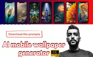 AI mobile wallpaper generator