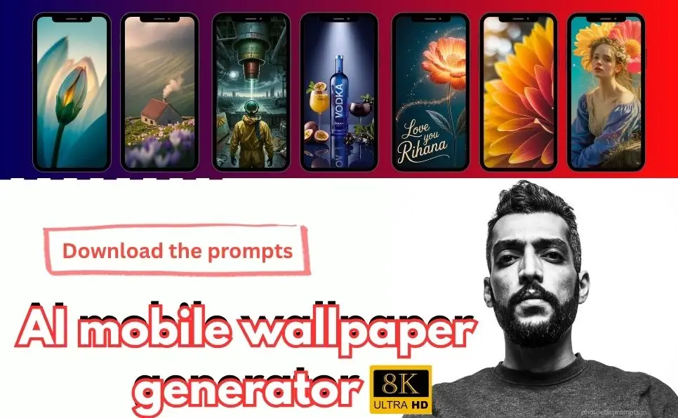 AI mobile wallpaper generator: Create Stunning Backgrounds with AI