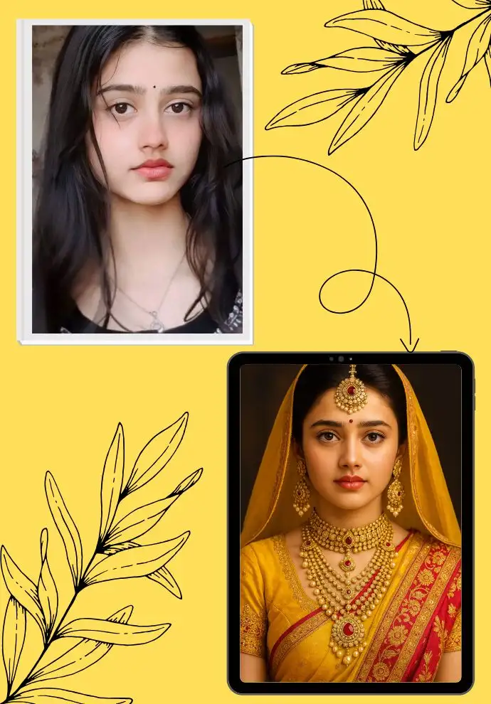 Indian bride Looks prompt