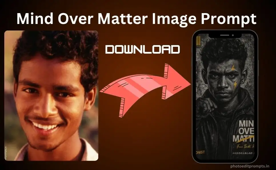 Mind Over Matter Image Prompt-Magazine Cover Design
