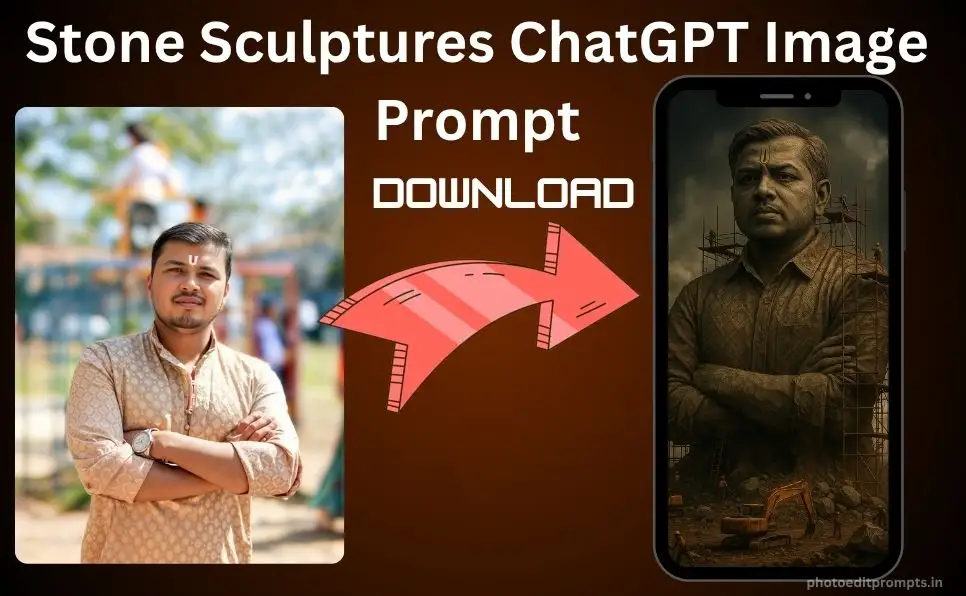 Stone Sculptures ChatGPT Image Prompt