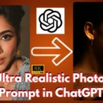 Ultra Realistic Photo Prompt in ChatGPT