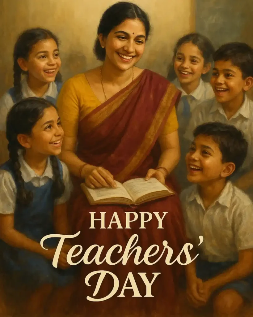 happy teachers day ai images