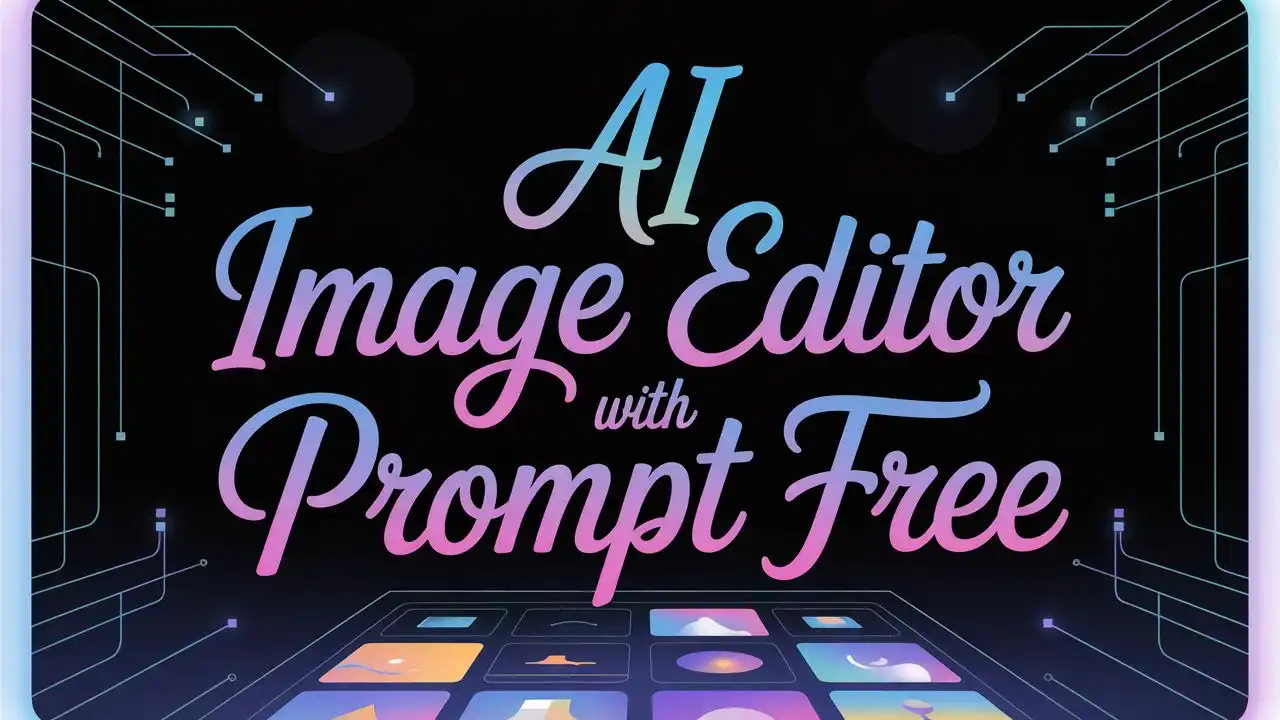 AI image editor with prompt free: No Signup, No Experience Needed