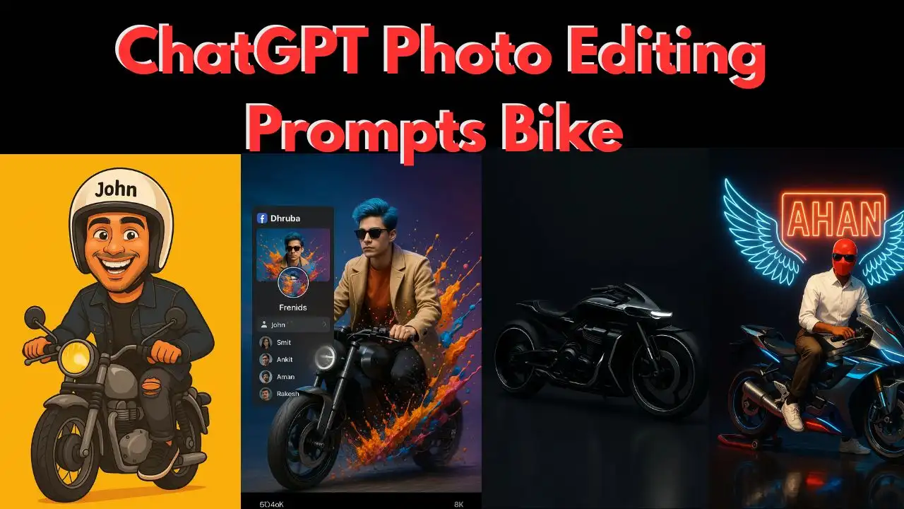 ChatGPT Photo Editing Prompts Bike – Create Stunning Realistic Images in Minutes