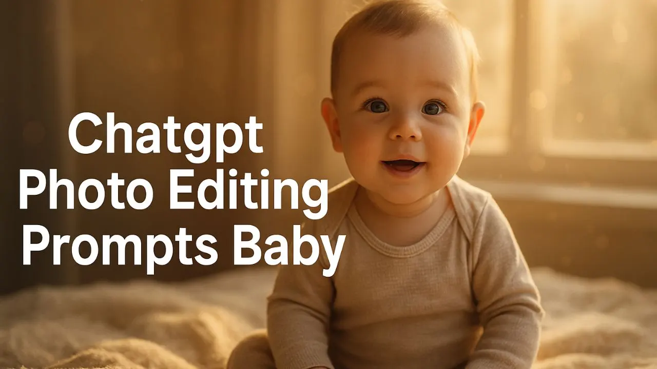 Chatgpt Photo Editing Prompts Baby
