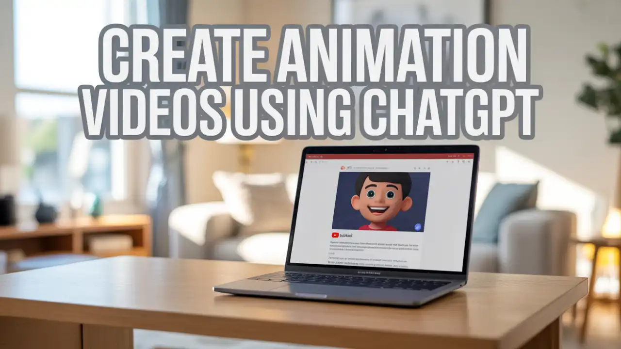 Create Animation Videos Using ChatGPT: Your First AI Video For YouTube
