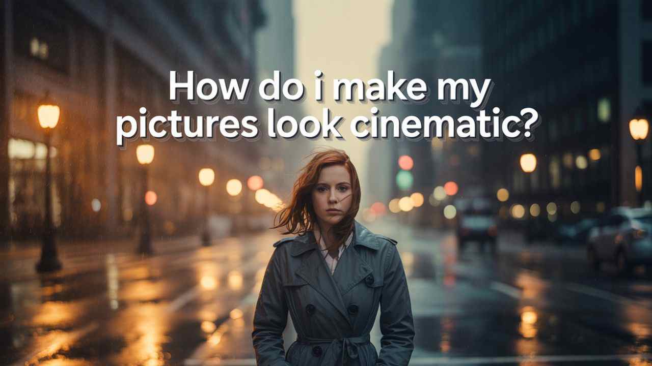 How Do I Make My Pictures Look Cinematic?