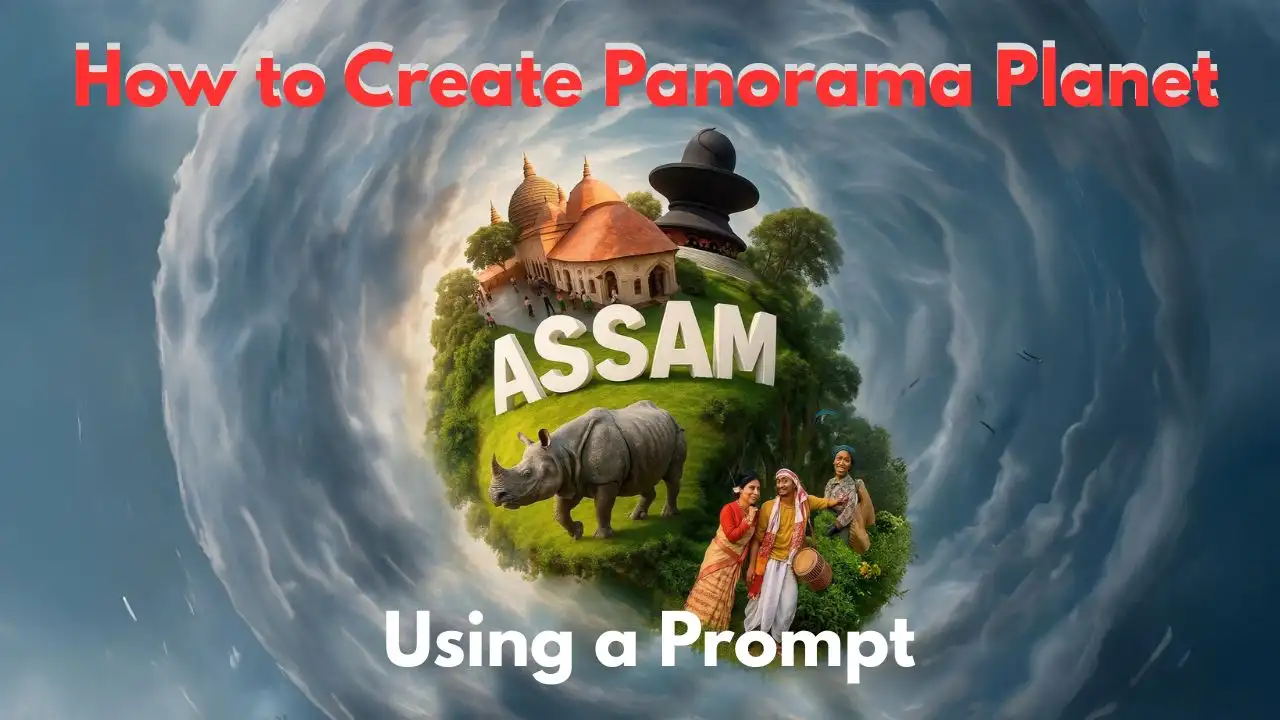 How to Create Panorama Planet Using a Prompt