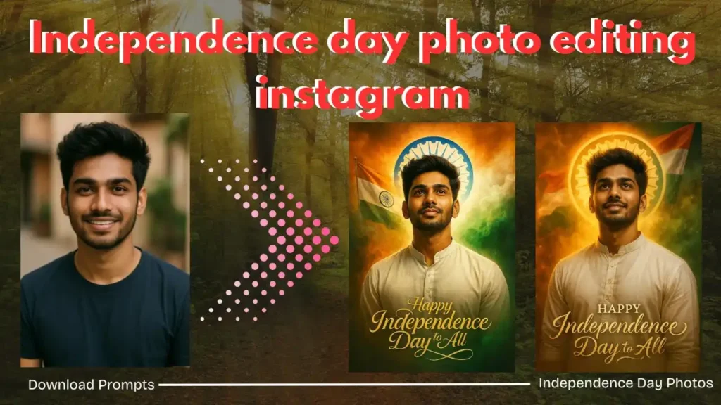 Independence day photo editing instagram