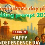 Independence day photo editing prompt 2025