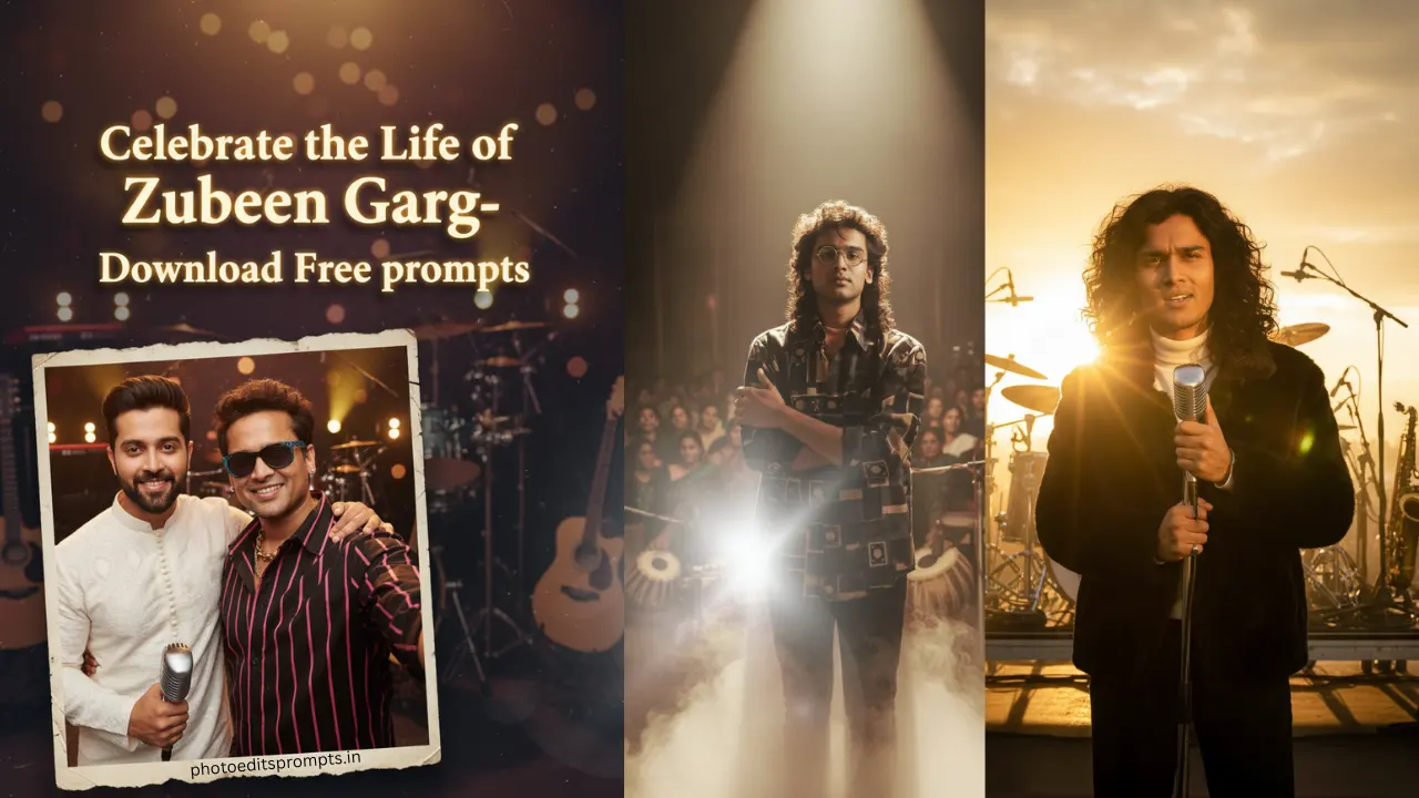 Celebrate the Life of Zubeen Garg: Create Heartfelt Gemini AI Tribute Photos with Zubeen Da Celebrate the Life of Zubeen Garg