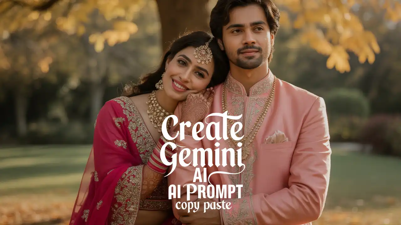 Create Gemini ai couple photo prompt copy paste
