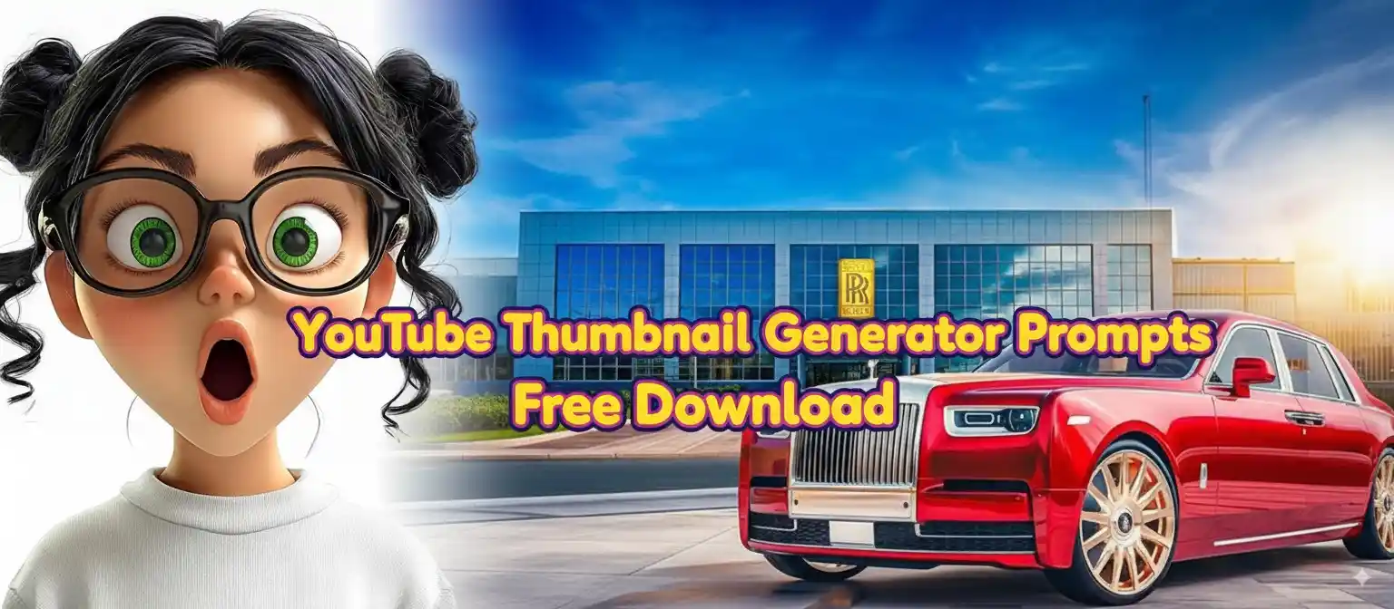 51+ Youtube thumbnail generator prompts free download