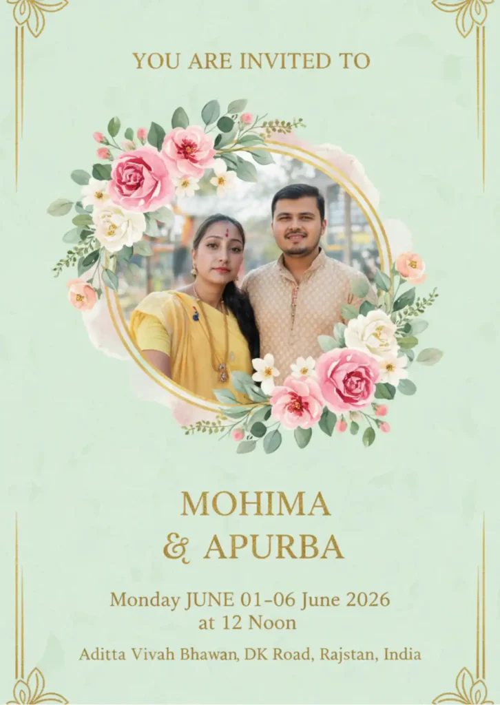 Wedding photo editing prompts for ChatGPT
