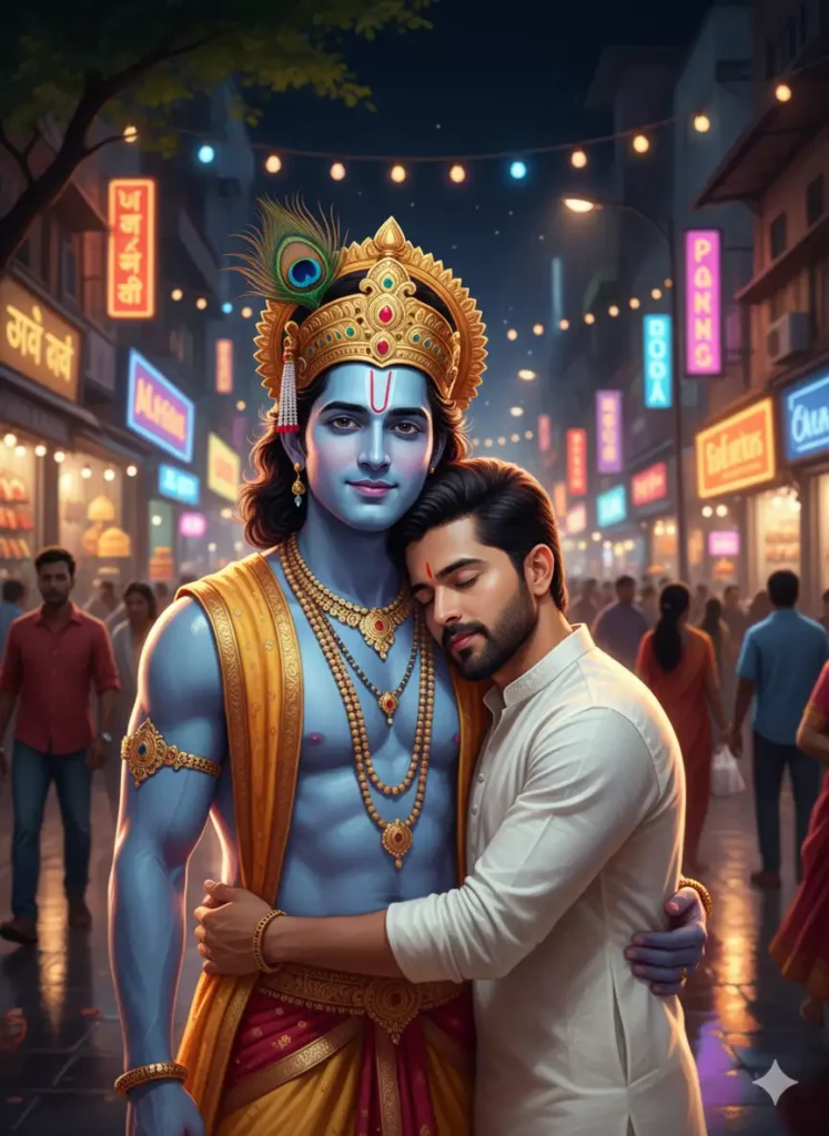 Lord Krishna ai prompts Gemini free download