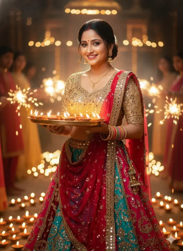 dipawali photo edit prompts