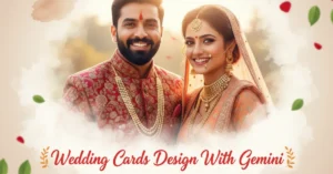 Create 8K High-Quality Wedding Invitation Cards : 11 Simple Copy-Paste Gemini Prompts
