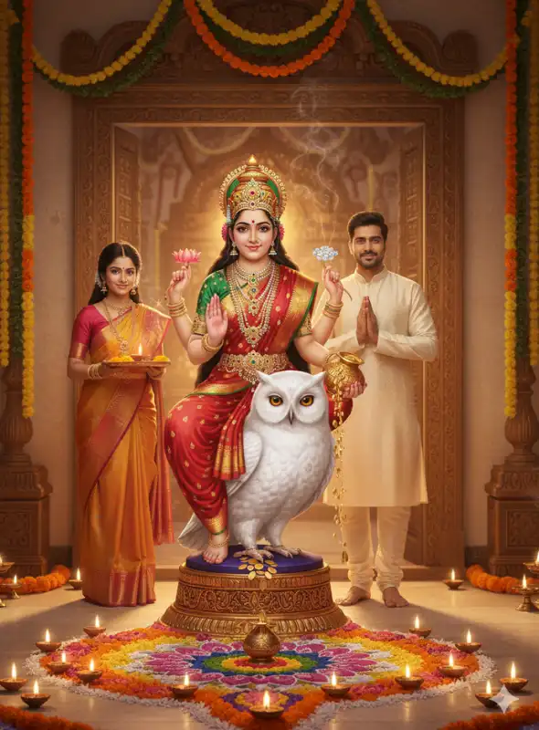 laksmi puja photo edit cpuple prompt