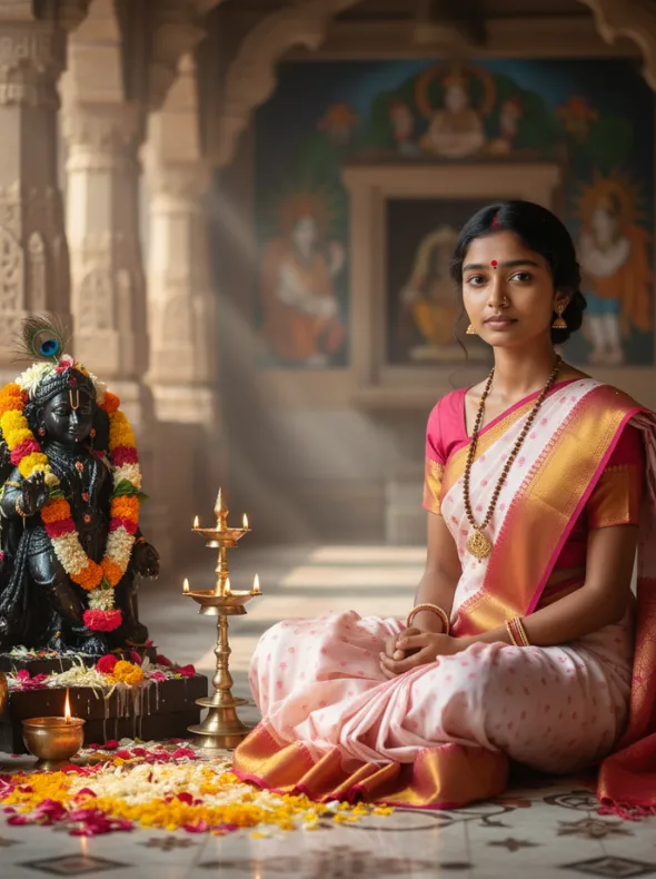 Lord Krishna ai prompts Gemini free download