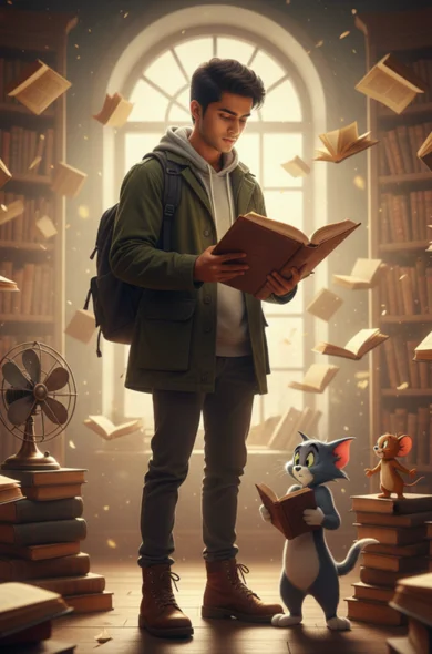 selfie-with-super-tom-and-jerry-google-gemini