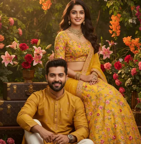 Google Gemini Prompt for couple outdoor photo shoot