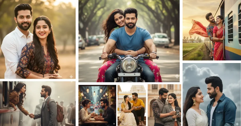 Google Gemini Prompts That Turn Long-Distance Couple Love into 8K Cinematic Portraits