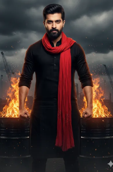 Google Gemini prompt for Bollywood action picture