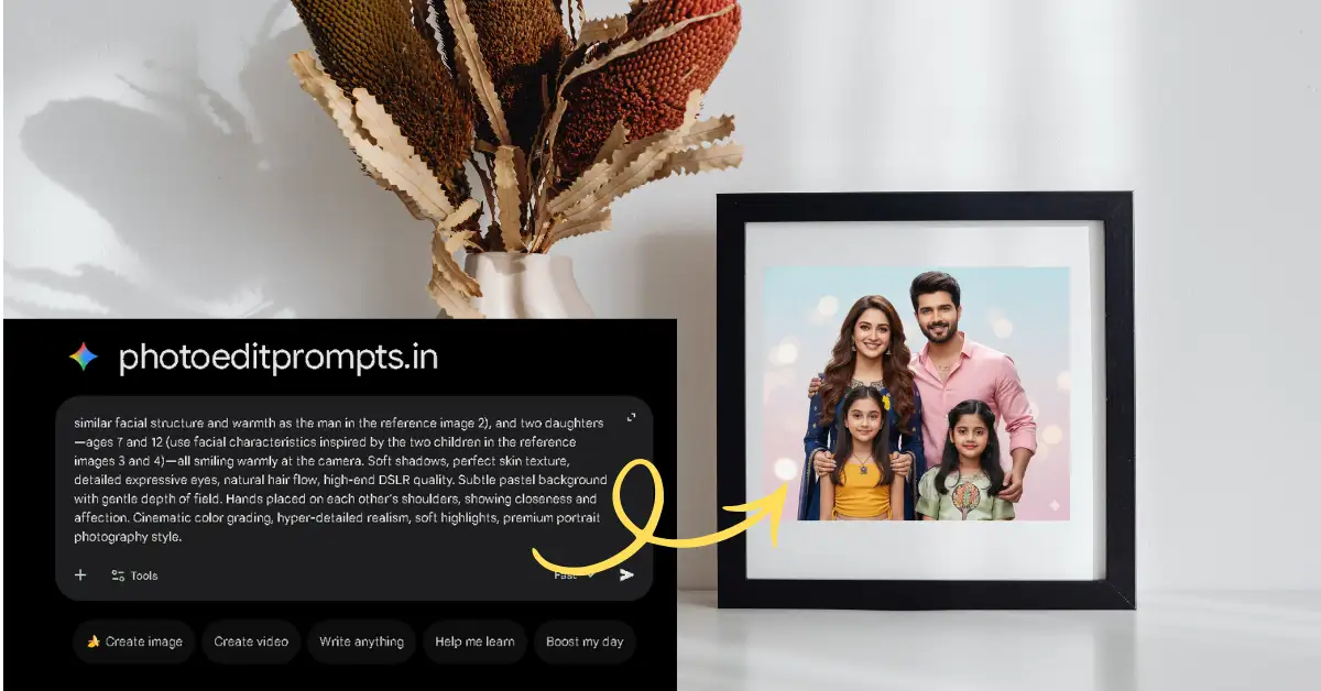 How to Generate Family Photos Using Google Gemini AI