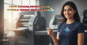 Nano Banana Prompts for Google Gemini Visiting Cards