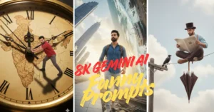 10+ Funny Portrait Prompts for Nano Banana Pro Gemini AI