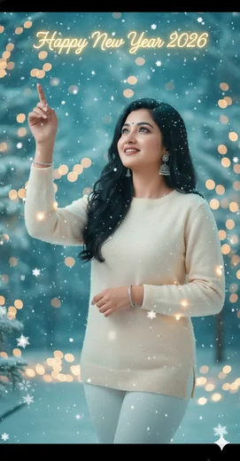 New Year 2026 Celebration Images Prompts for Women & Girls