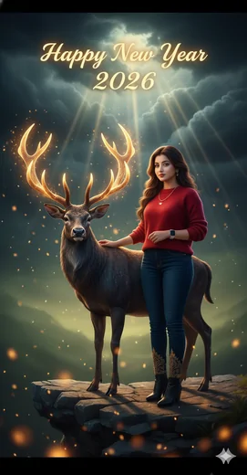 New Year 2026 Celebration Images Prompts for Women & Girls