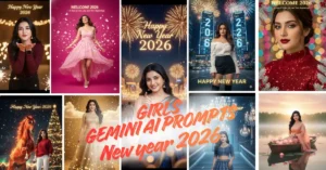 New Year 2026 Celebration Images Prompts for Women & Girls