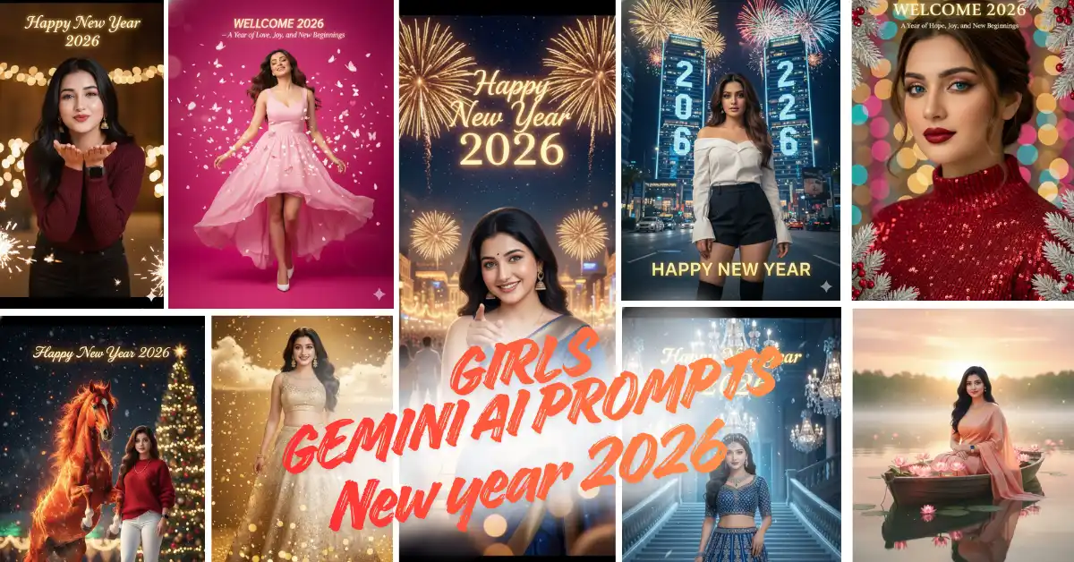 New Year 2026 Celebration Images Prompts for Women & Girls