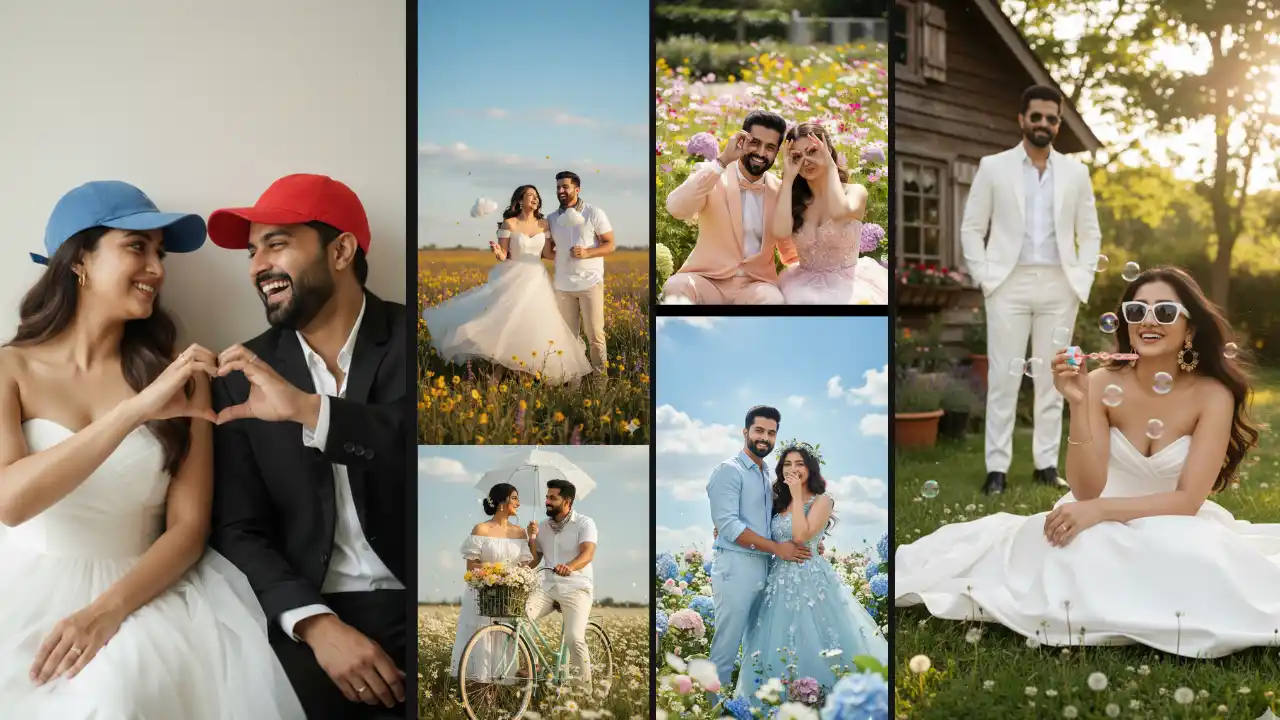 Best Gemini AI Prompts for Cinematic Outdoor Couple Photography