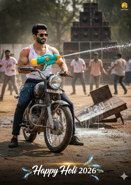 handsome-man-gemini-ai-holi-prompt