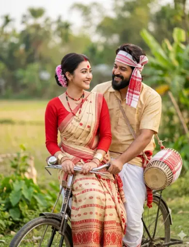 bohag-bihu-couple-gemini-photo-prompt