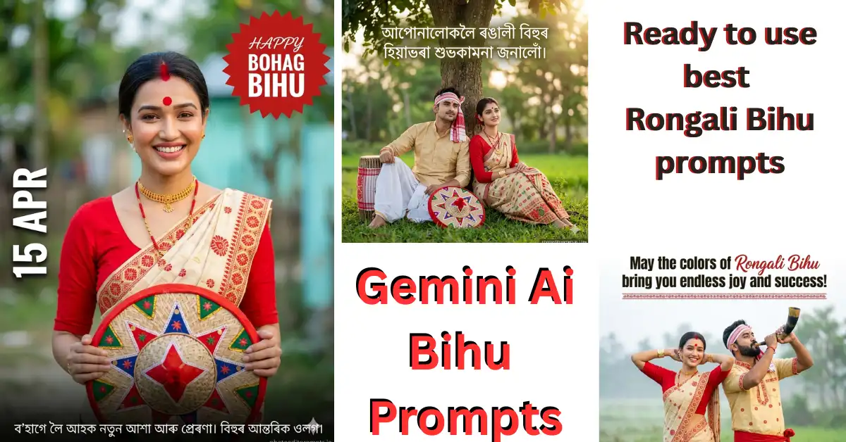 Professional Photo Editing Prompt for Rongali Bihu | 7 Best Copy-Paste Prompts