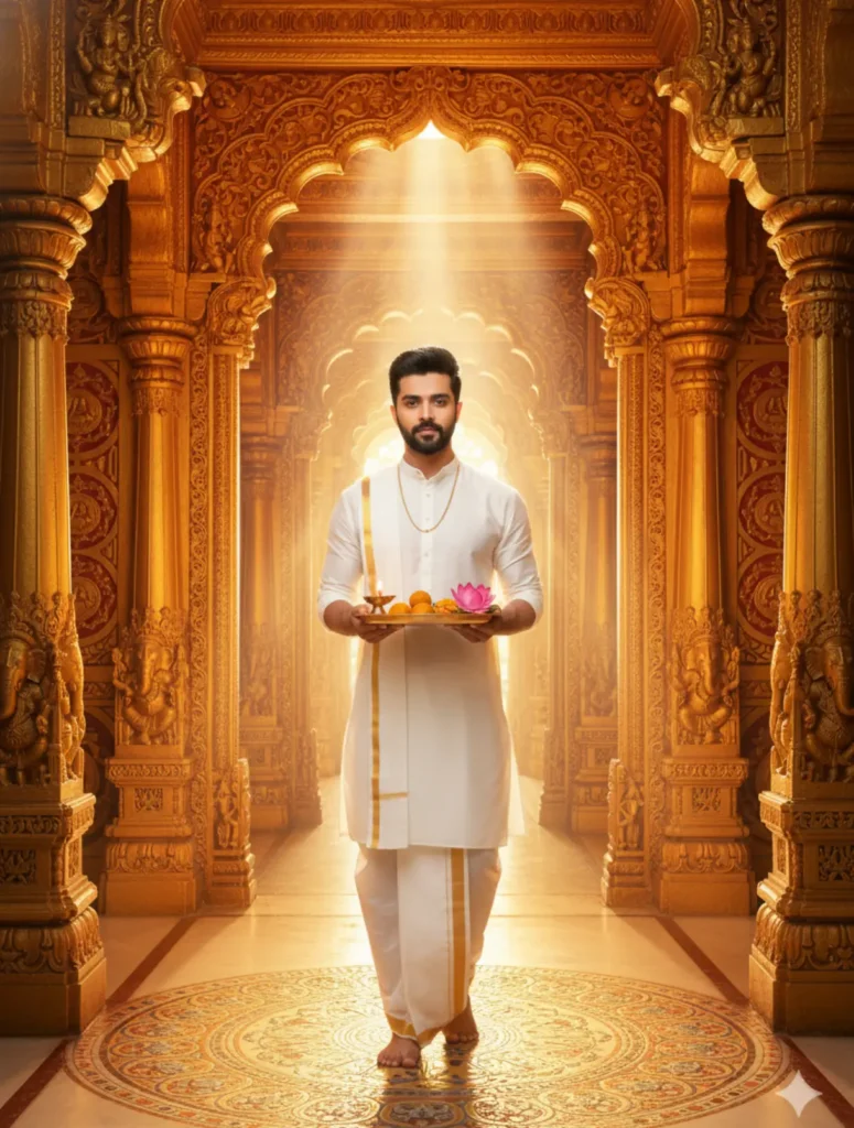 Men prompt Ganesh Chaturthi Gemini AI