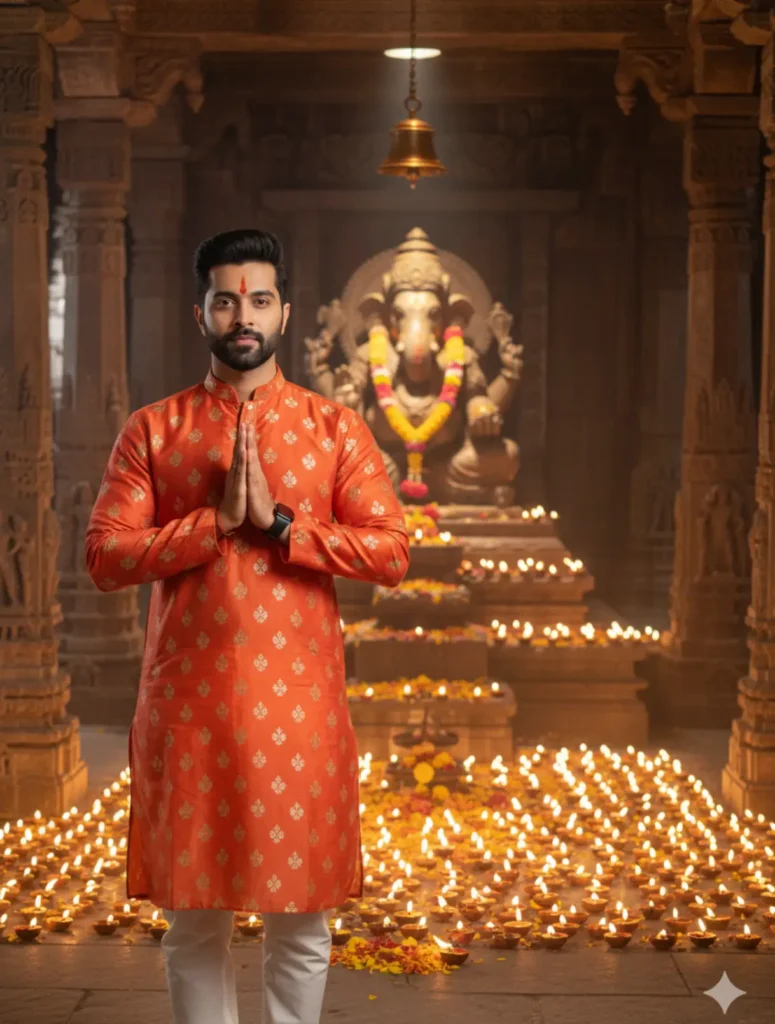 Ganesh Chaturthi Gemini AI Prompts for Men