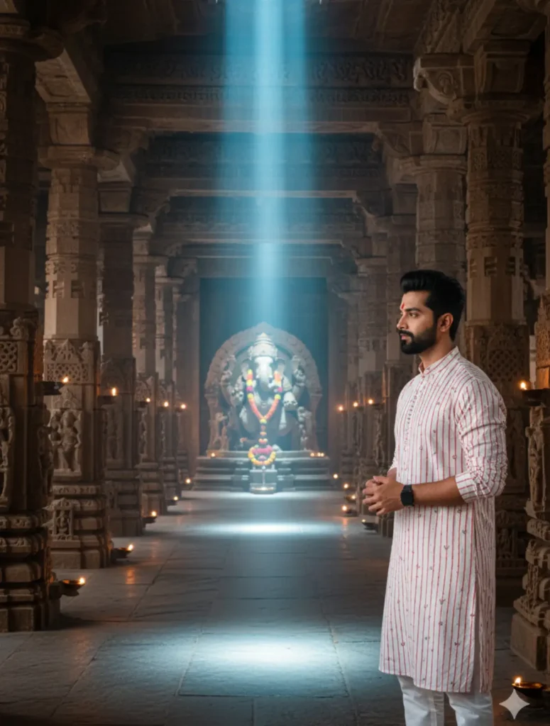 Men Ganesh Chaturthi Gemini AI Prompts