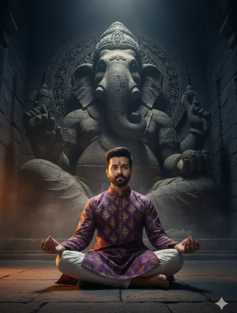 Men prompt Ganesh Chaturthi Gemini AI