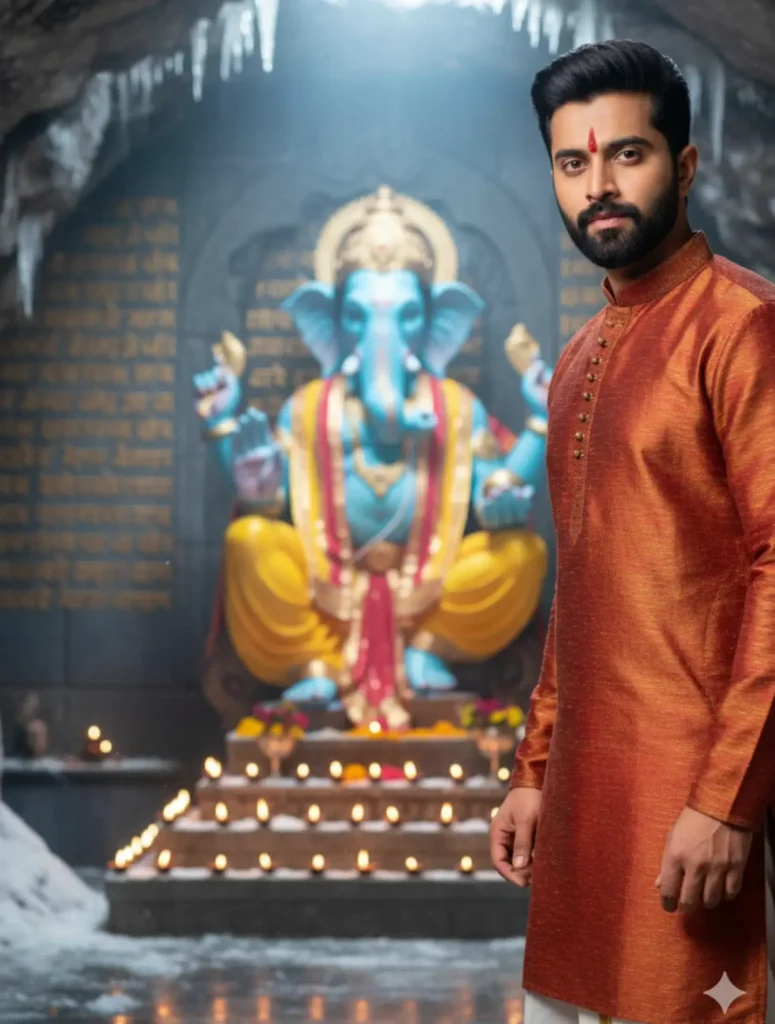 Men Ganesh Chaturthi Gemini AI Prompts