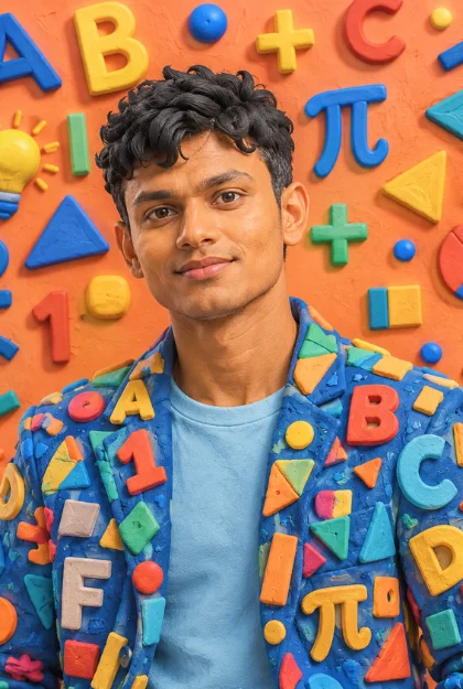 3D Claymation Portrait Prompt for Men