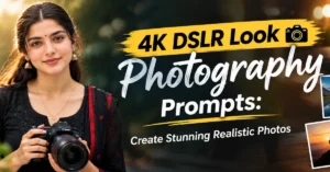 4K DSLR Look Photography Prompts: Create Stunning Realistic Photos