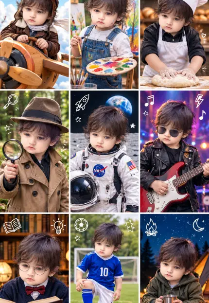 Create realistic baby photos with AI